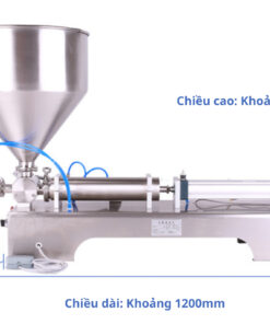 Alternative view of Máy chiết rót chất lỏng bán tự động